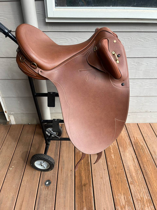 Wintec Stock Saddle Tan Flock Large