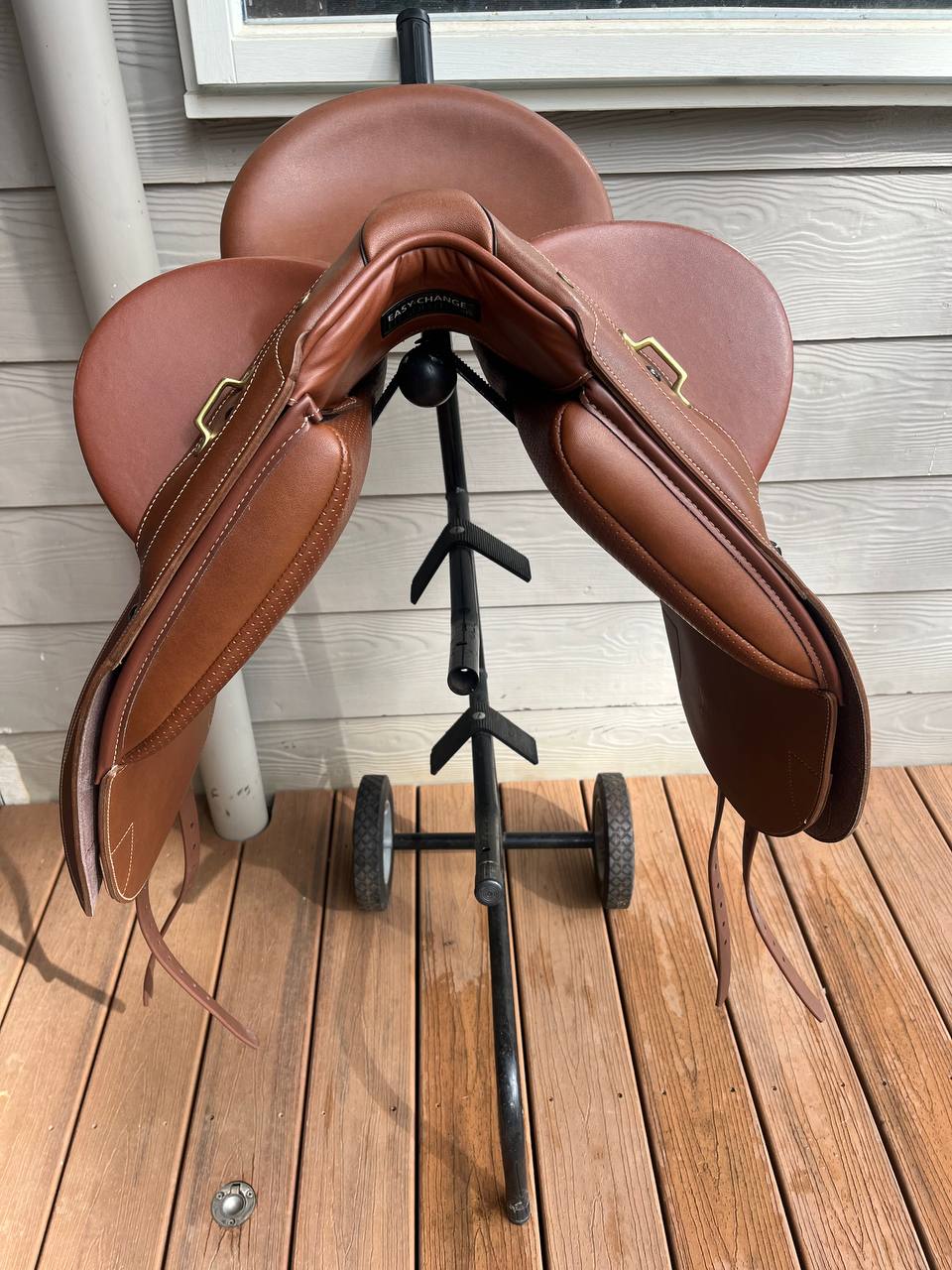 Wintec Stock Saddle Tan Flock Large