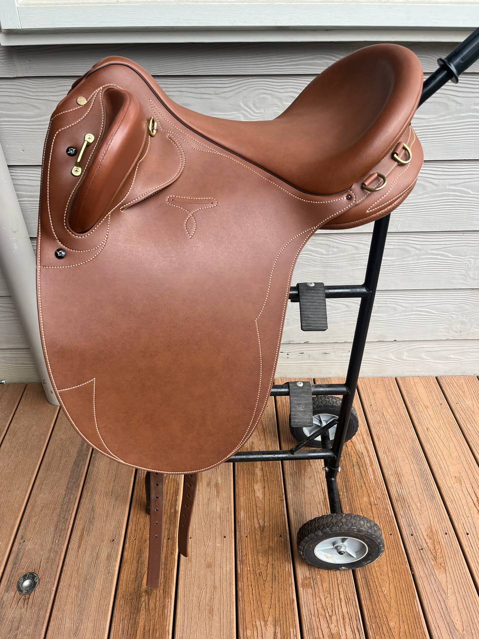 Wintec Stock Saddle Tan Flock Large